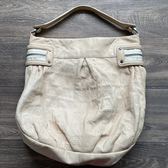 LAMB Nicola Hobo Purse Cream White Soft Leather - Picture 6 of 8